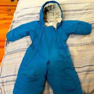 Mountain Equipment Co-op. One piece snowsuit